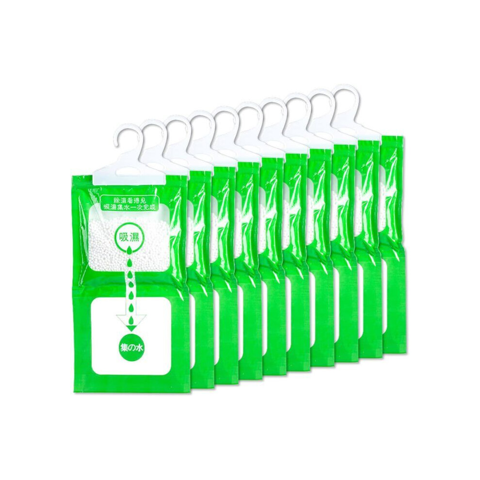 Closet Moisture Absorber, Anti-Mildew Hanging Dehumidifier Anti-Moisture Bag(10 Pack) 3215681120399