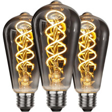 Vintage E27 LED-lamppu, energiansäästö, teollinen tyyli, antiikkinen retrokoristeinen E27-lamppu, 3 kpl