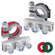 12V Battery Terminal, Quick Release Battery Terminals, Tight Tightening Pure Copper Battery Connector, 12/24V