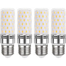 E27 LED-lamp, 16W, koel wit 6000K, 1450LM, 360 stralingshoek, equivalent aan 100W E27 halogeenlamp, AC 230V, verpakking van 4