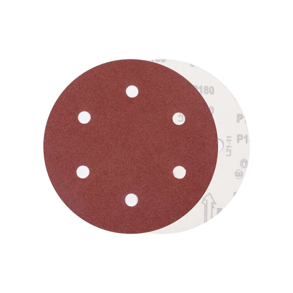 30-Piece 225Mm Abrasive Disc, 180 Grit Sanding Disc For Long-Neck Sanders And 6Mm Drywall Grinders 6131681376949