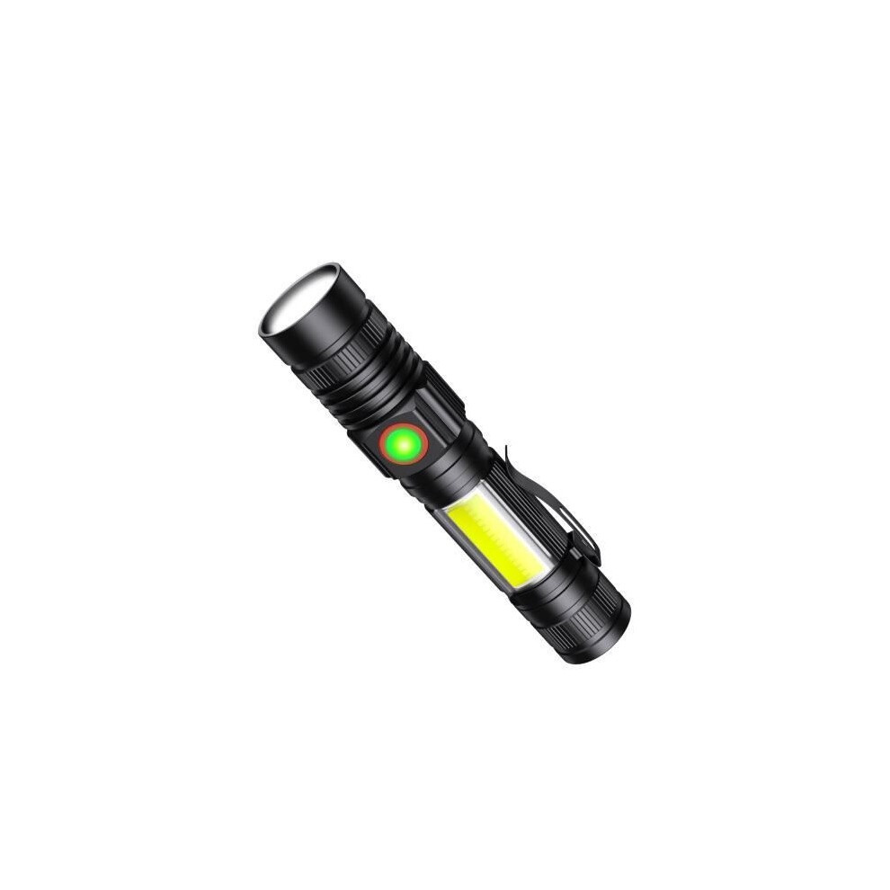 Super Bright High Lumen Led Flashlight, Powerful Mini Flashlight, Cob Light, Adjustable Focus 4337766118264
