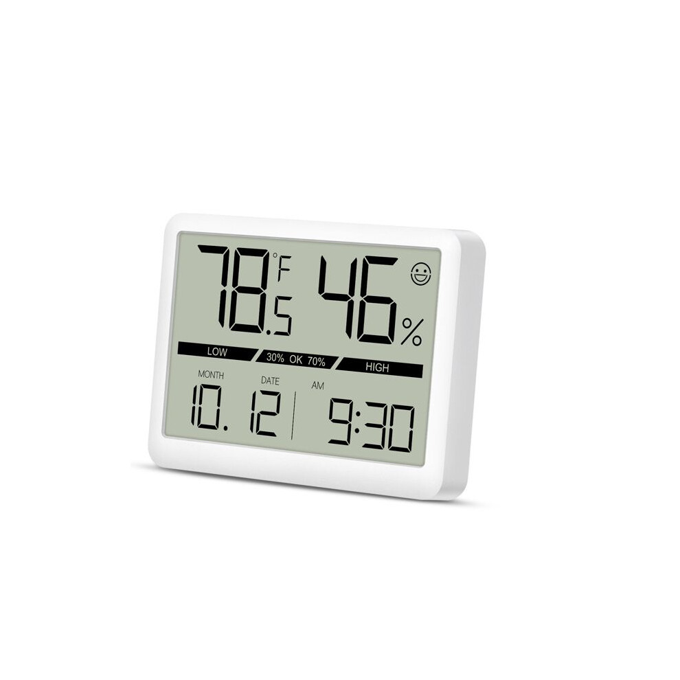 Digital Thermometer Hygrometer, Digital Clock, Weather Station, Indoor Thermometer Humidity Monitor, Calendar 8301432188963