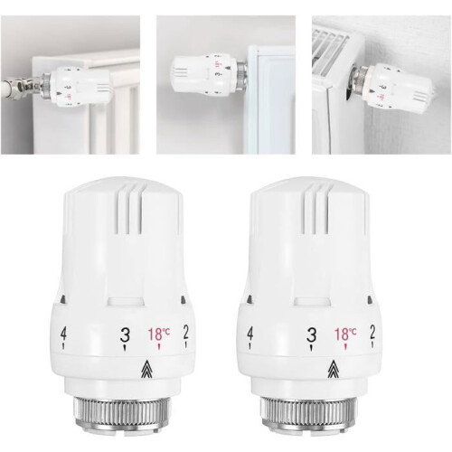 Set van 4 thermostatische radiatorkranen 1