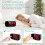 Digital Alarm Clock, LED Alarm Clock with Snooze, Adjustable Brightness, with Day/Work Mode, Night Mode (Red) 2