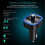 Πομπός αυτοκινήτου Bluetooth FM, κιτ αυτοκινήτου Hands-Free, φορτιστής αναπτήρα, στερεοφ 2