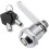 Lock, cylinder lock, security bolt for mailbox cylinder with identical keys (30mm) 4