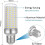 Λαμπτήρας LED E27 χρώματος καλαμποκιού 30W, AC175-265V, Ψυχρό λευκό 6000K 2500LM, Χωρίς ρύθμιση 3