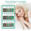 Digital Alarm Clock, LED Alarm Clock with Snooze Function, Adjustable Brightness, with Workday Mode (White + Green Font) 5