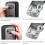 4-Digit Combination Key Box - ORIA - Grey 3
