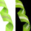 Dog Car Seat Belt with Durable Shock Absorption, Adjustable Elastic, Reflective Threads (Green) 5