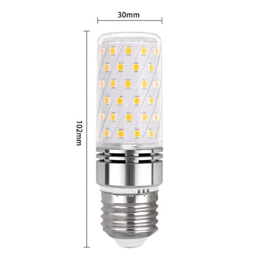 Λαμπτήρας LED E27, 16W, Ψυχρό Λευκό 6000K, 1450LM, Γωνία Δέσμης 360, Ισοδύναμος με 100W E27 Αλογό 2