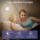 2-Pack LED Night Light with Motion Sensor, Rechargeable Closet Light with 3 Modes (OFF/Auto/ON), Night Lamp 3