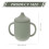 Silicone Sippy Cup for Kids with Straw Brush Durable Toddler Cup 2