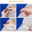 4pcs Triangle Attache Drap Housse Élastique Fixation Sangle de Maintien Réglable pour Literie,Drap Lit,Housse Repassage 2