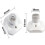 E27 schroeffitting voor plafondlamp, AC 220-240V, LED-lampfitting, E27-fitting, set van 4 5