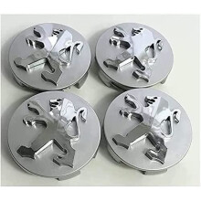 Tacar Caipín Lár Roth 4 phíosa do Peugeot 108 208 2008 308 3008 4008 508 5008 60MM, Maisíocht Caipín Lár Roth Gluaisteáin
