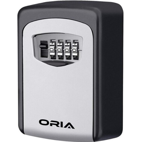 4-stelliger Zahlencode-Schlüsselkasten – ORIA – Grau
