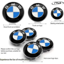 Suaitheantas Lógó Feadáin Snáithín Carbóin Pieces BMW Cochall/Bagáiste 82mm / 74mm / 68mm / 45mm Sraith 1/3/5/6/7/8/X/Z E30/E34/E36/E39/E46/
