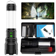 Oplaadbare zaklamp - AIMIUVEI - 2000 m - 5 standen - Zoomfunctie - Krachtige zaklamp