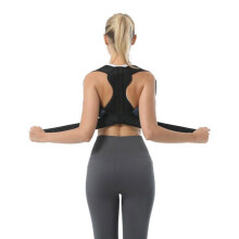 Houdingscorrector voor mannen en vrouwen, rugsteun voor houdingscorrectie, verstelbare houdingsbrace, ademend (L)