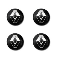 Greamán lógó clúdach lár roth gluaisteáin, Renault, Duster, Megane 2, 3, 4, IV, Clio, Fluence