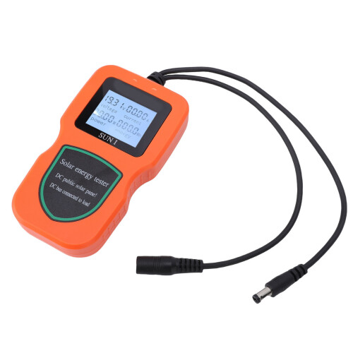 MPPT-Solarmodultester 5–1000 W orange kompakt