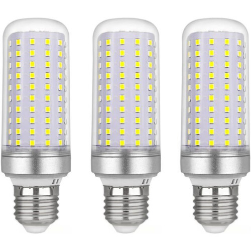 Λαμπτήρας LED E27 χρώματος καλαμποκιού 30W, AC175-265V, Ψυχρό λευκό 6000K 2500LM, Χωρίς ρύθμιση