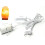 Cabo para lâmpada de sal com interruptor - E14 - 1,8 m - Soquete para lâmpada de sal, Branco 1