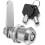Lock, cylinder lock, security bolt for mailbox cylinder with identical keys (30mm) 1