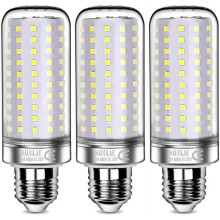Lampadine LED da 26W, equivalenti a lampadine a incandescenza da 200W, 3000 lumen, luce bianca fredda 6000K, attacco E27 Edison, confezione