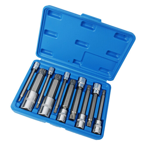 Professioneller Drive Impact-Steckschlüsselsatz mit
