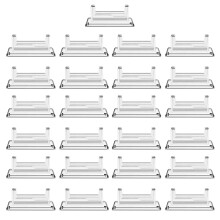 présentoir en plastique transparent de carte de 11x4.5x5.3cm