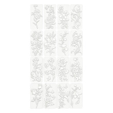 Modèle de pochoir découpé avec précision pour toile murale,-XA68