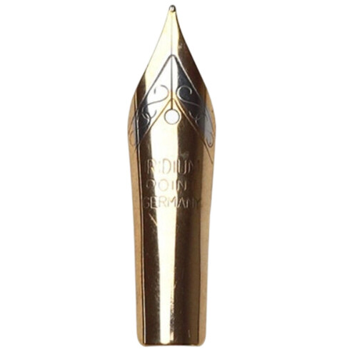 Pointe de stylo à plume Interchangeable-Pointe brillante or 0,5