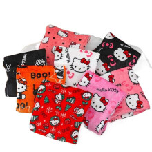 (Batman, XXXL) Women's HelloKitty Pajama Pants Cartoon Fleece Lounge Pants for Halloween Warm Fleece Lined Fall Winter