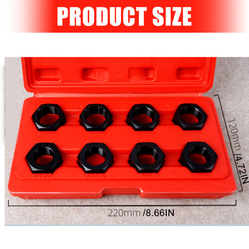 Thread Repair Tool Set Spindle Fractional Metric Rethreading 2