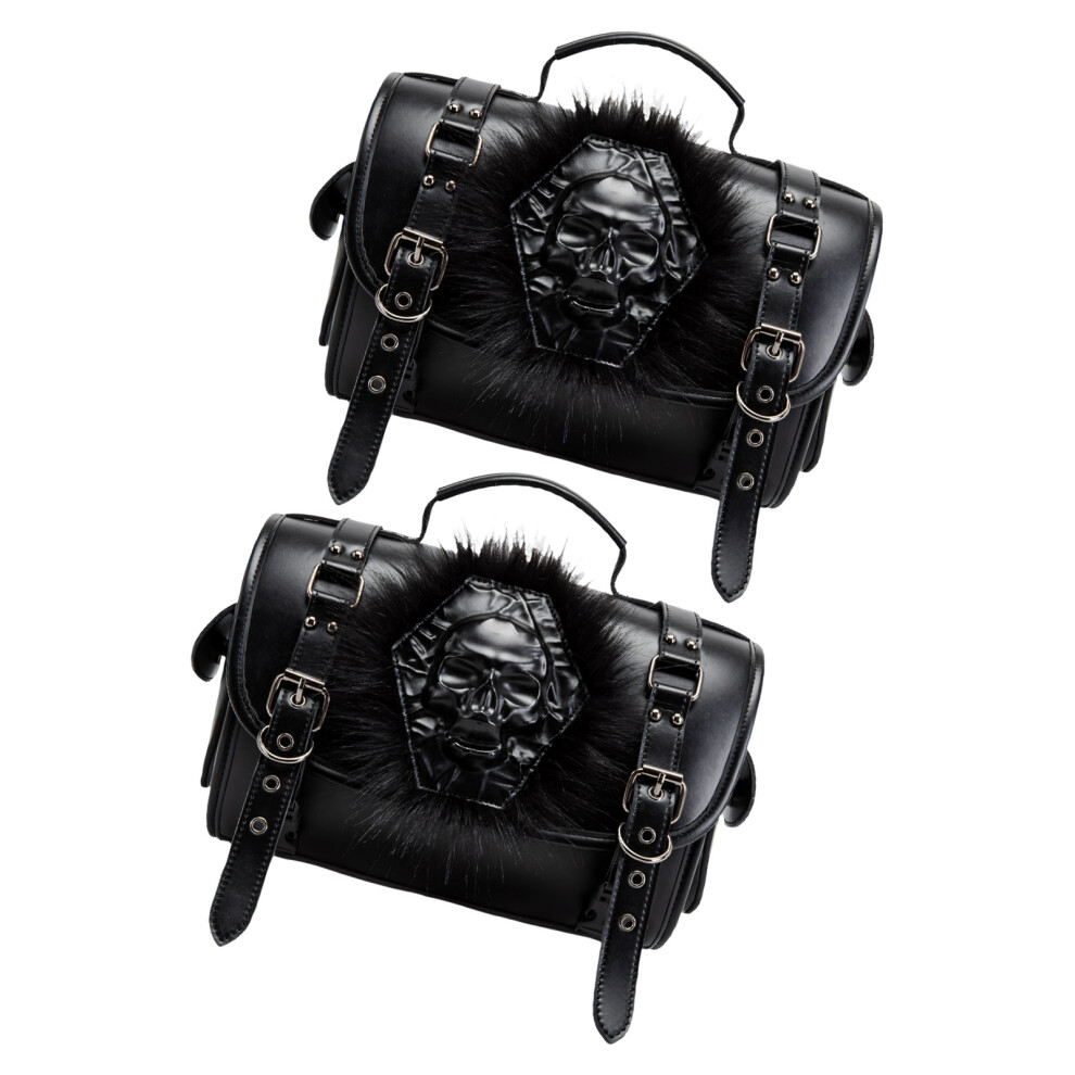 Heavy Duty Motorcycle Saddlebag With Quick Release-1 Pair 7627001489325