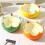 Decorative earthenware Fruit decorated-pink strawberry frui 7
