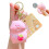Entertaining Squeeze Bubble Keychain With Various Lovely-pink p 1