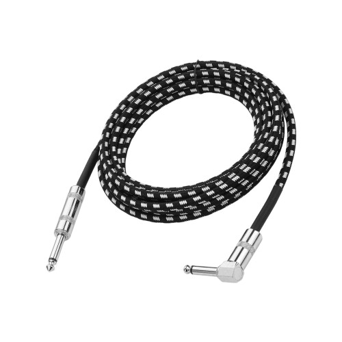 Câble de guitare 6.35mm, cordon de clavier, câble-2m