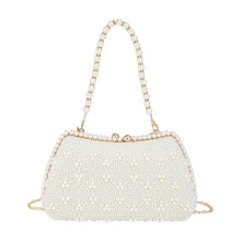 Shimmering Faux Pearls Evening Bag Handbag For Cocktail-065J 3
