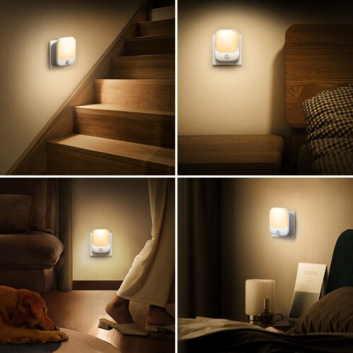 Night light - ORIA - Pack of 2 - 20LM - 3 lighting modes - Automatic shut-off 1