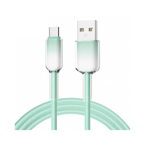 Modieuze kleurverloop Type C-kabel 120 W-USBTC groen