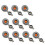 Multipurpose Quick Releases Exhaust Valving For Camping-10PCS 1
