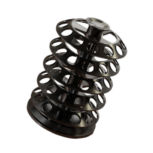 Practical 60 Slot Coffee Pods Organizers Rotating Base For