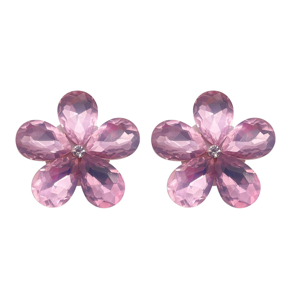 1 Pair Cartoon Floral Headphone Charm Glittering- Pink 7704001176698