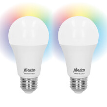 Intelligente WLAN-LED-Lampen, 2er-Pack, dimmbar, Alexa-kompatibel