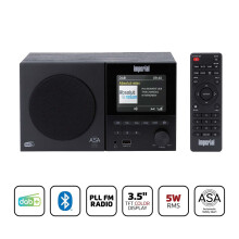 DAB+/FM-Radio mit Bluetooth, USB, Wecker