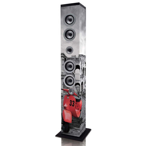 Bluetooth-Turmlautsprecher, FM-Radio, USB-/SD-Wiedergabe 1